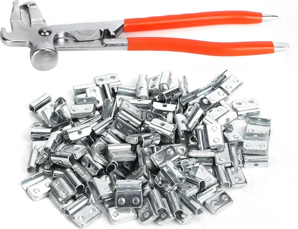 Kit 100 Contrappesi Ruota 10g Lega Alluminio P-Style + Pinza Montaggio