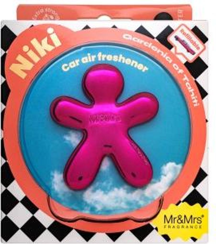 Mr&Mrs Fragrance Niki Car Air Freshener Gardenia of Tahiti