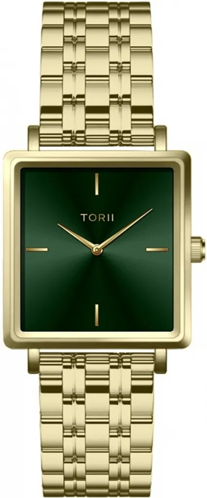 Orologio Minimalista TORII G26GB.F4 Donna - Design Hikari Verde