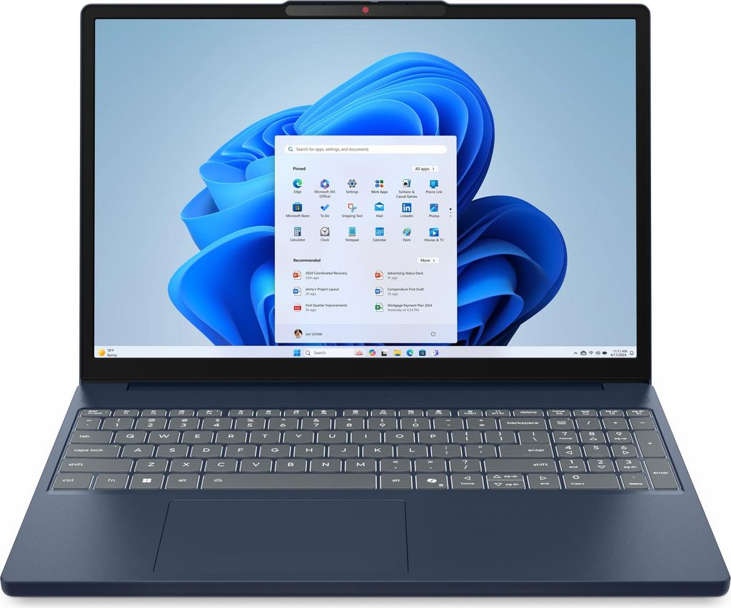 LENOVO IdeaPad Slim 3 38,86 cm (15,3") R5-150 16 GB 512 GB Immagine del prodotto 
