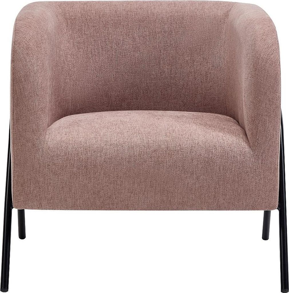 Sessel aus rosa Stoff von BLINODA