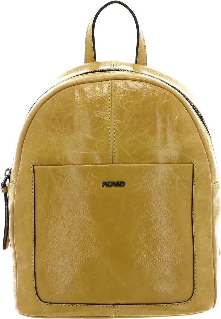 Sac à dos de voyage Himalaya PICARD jaune miel pour sorties urbaines
