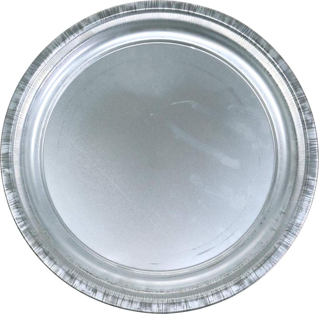 Eleganter Dekoteller Metalloptik für kreative Tischdeko und Arrangements