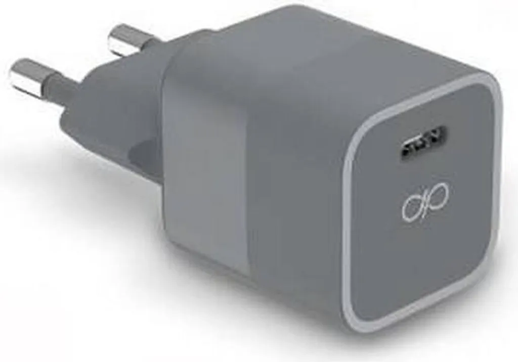 Chargeur GaN 30W Éco-Responsable Force Power avec Port Unique USB C Gris - 2