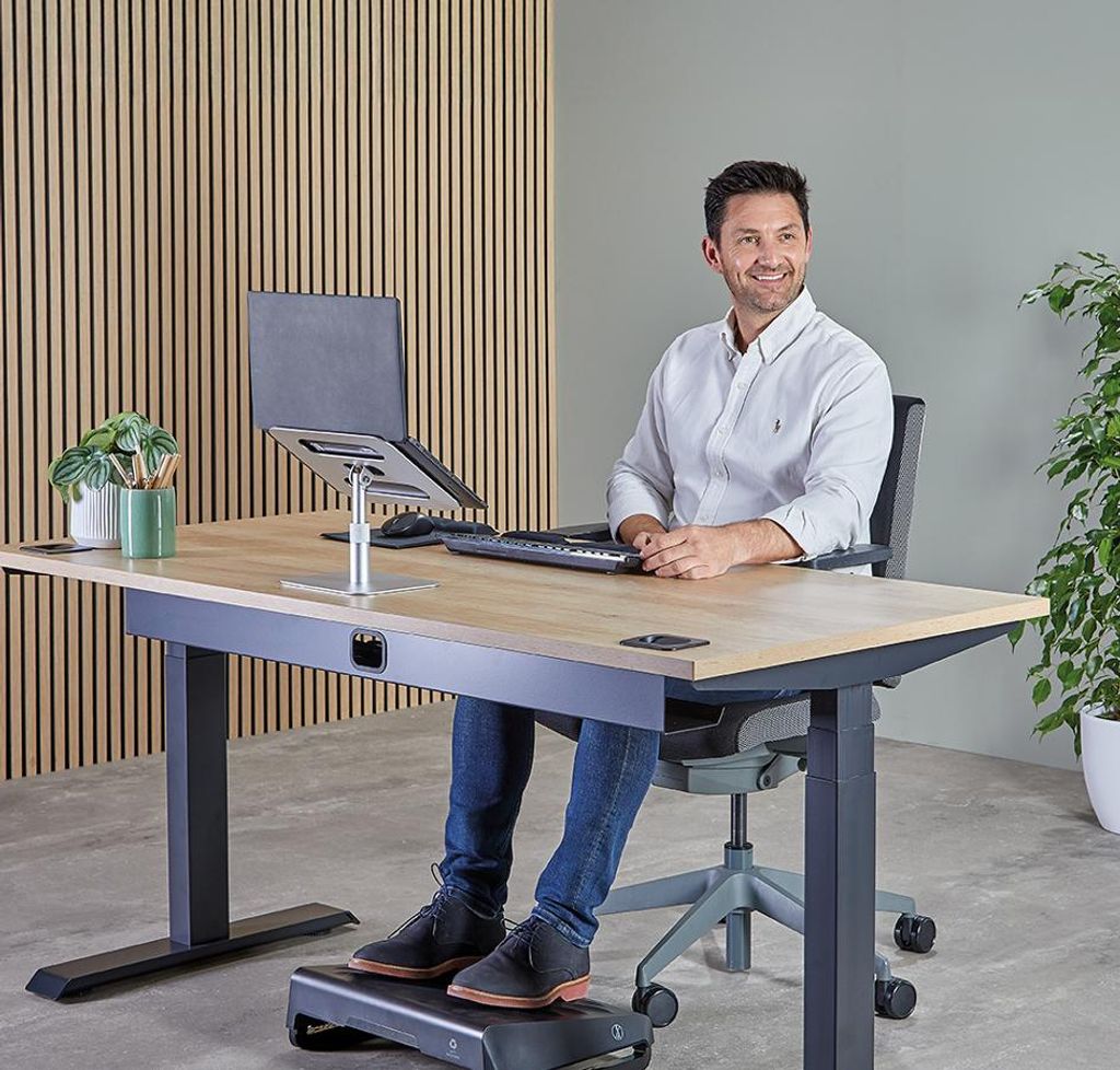 Fellowes Notebook-Ständer Alumia schwarz