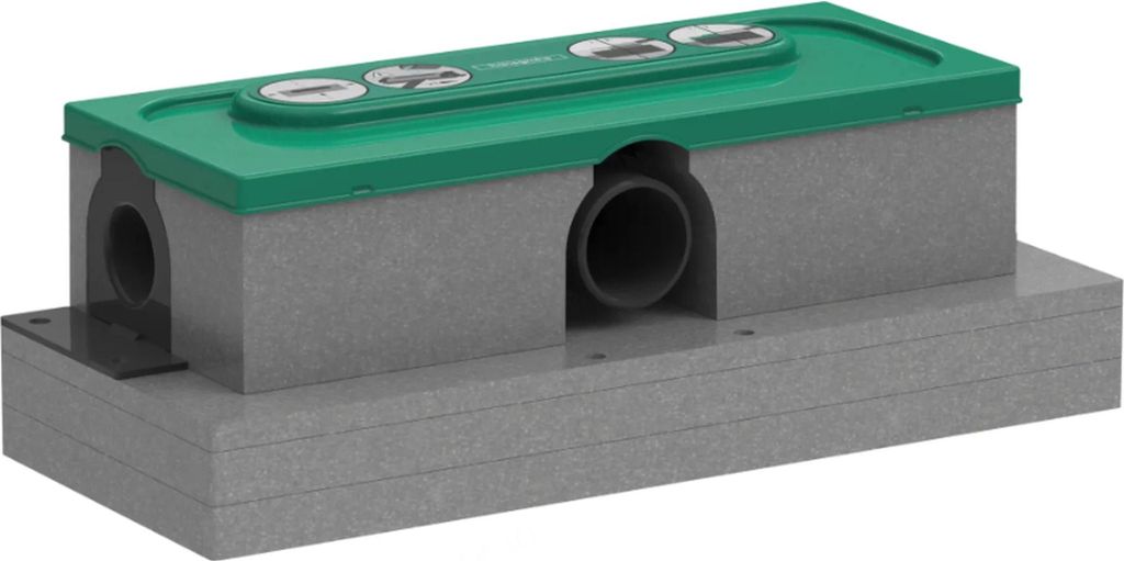 hansgrohe uBox universal GK für Duschrinnen Ablaufgehäuse Produktbild 