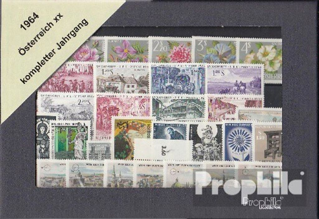 Briefmarken Österreich 1964 1964 postfrisch Produktbild 