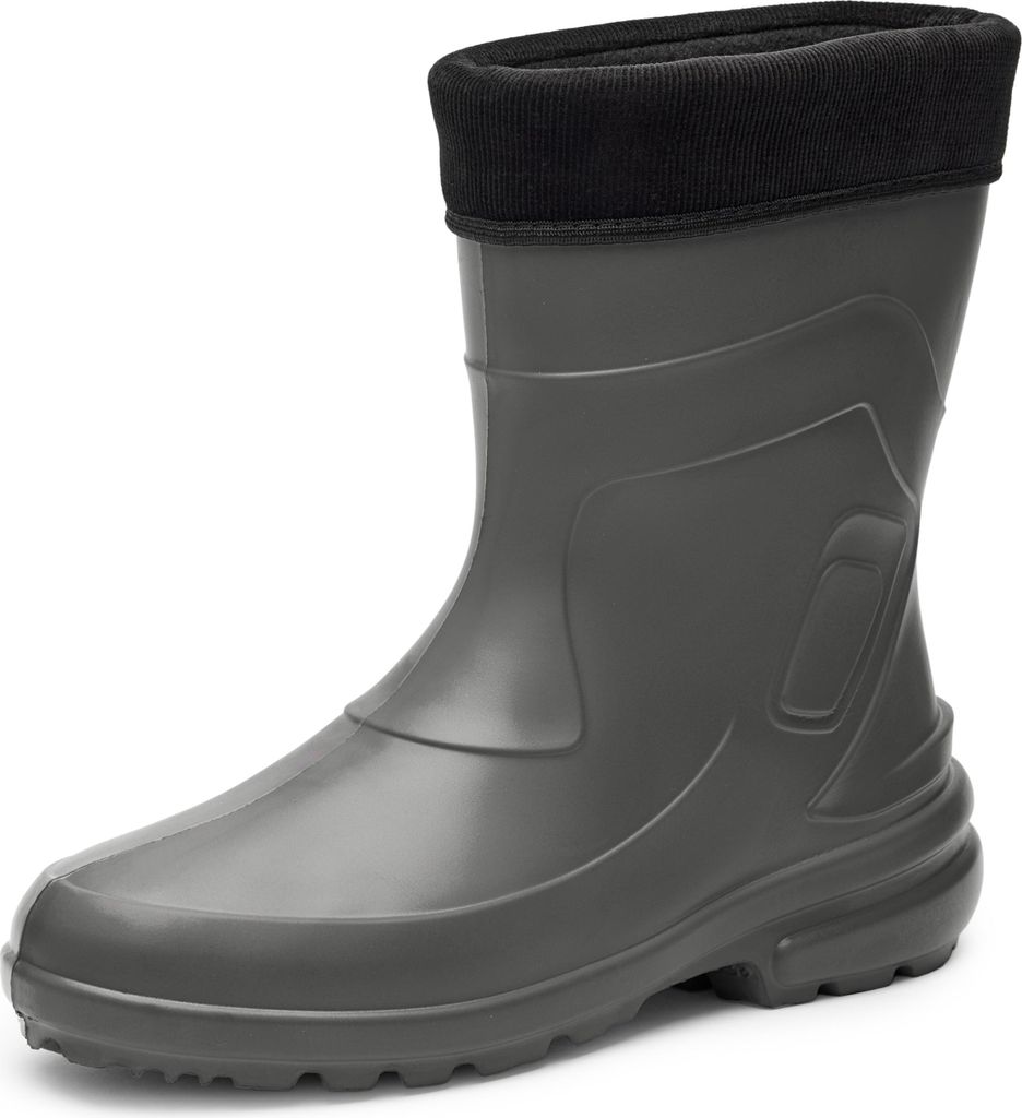 Ladeheid Damen Thermo Eva Gummistiefel federleicht LA-800-2017 (Grau/Schwarz, 36)