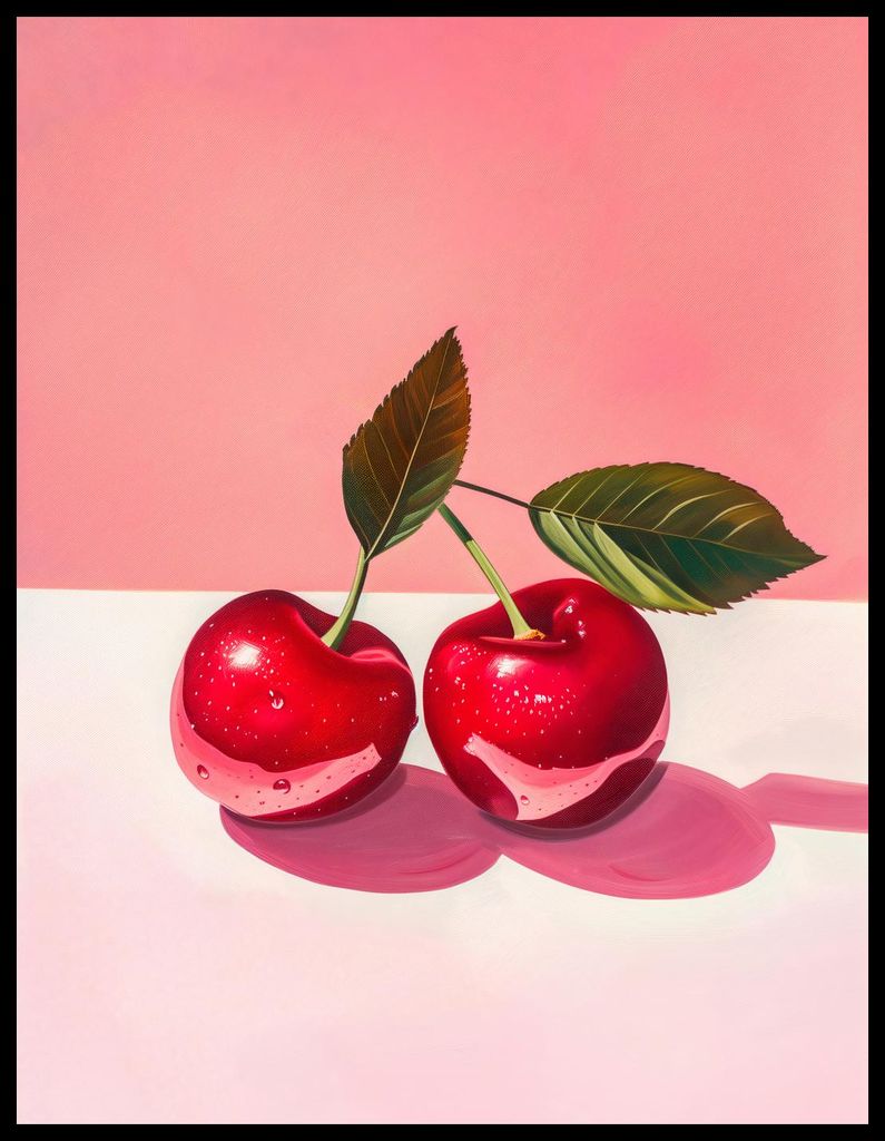 Plakat 50x65cm Saftige Offensichtliche