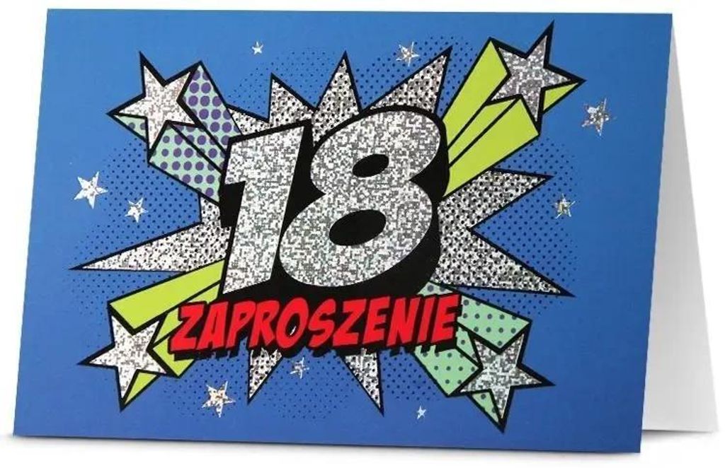Einladungskarten zum 18. Geburtstag (5 Stück) – Mr. Dragon