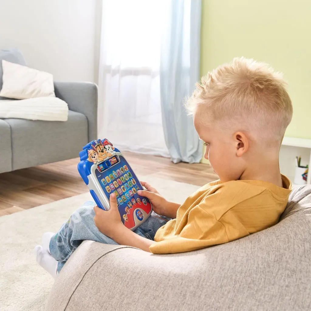 Tablette Éducative Lumineuse PAW Patrol V-Tech avec 6 Modes de Jeux Int