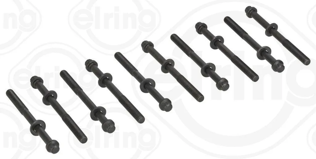 Jeu de vis de culasse pour Suzuki Vitara moteur M10x1,5 Elring 361.940