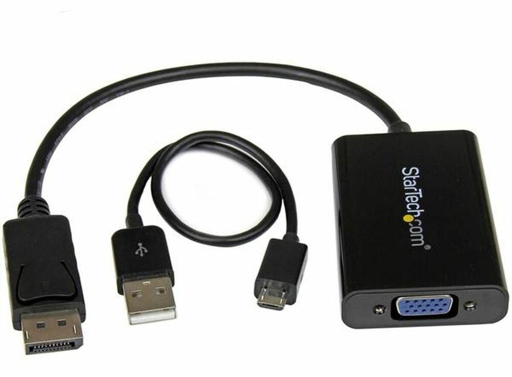 StarTech.com DP2VGAA, 0,184 m, 1920 x 1200 px, 1080p, Zdjęcie produktu 