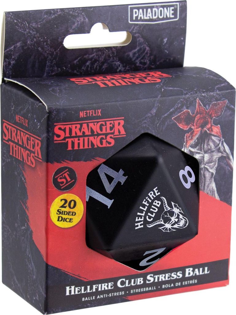 Stranger Things 5 Anti-Stress-Ball Hellfire Club Dice Produktbild 