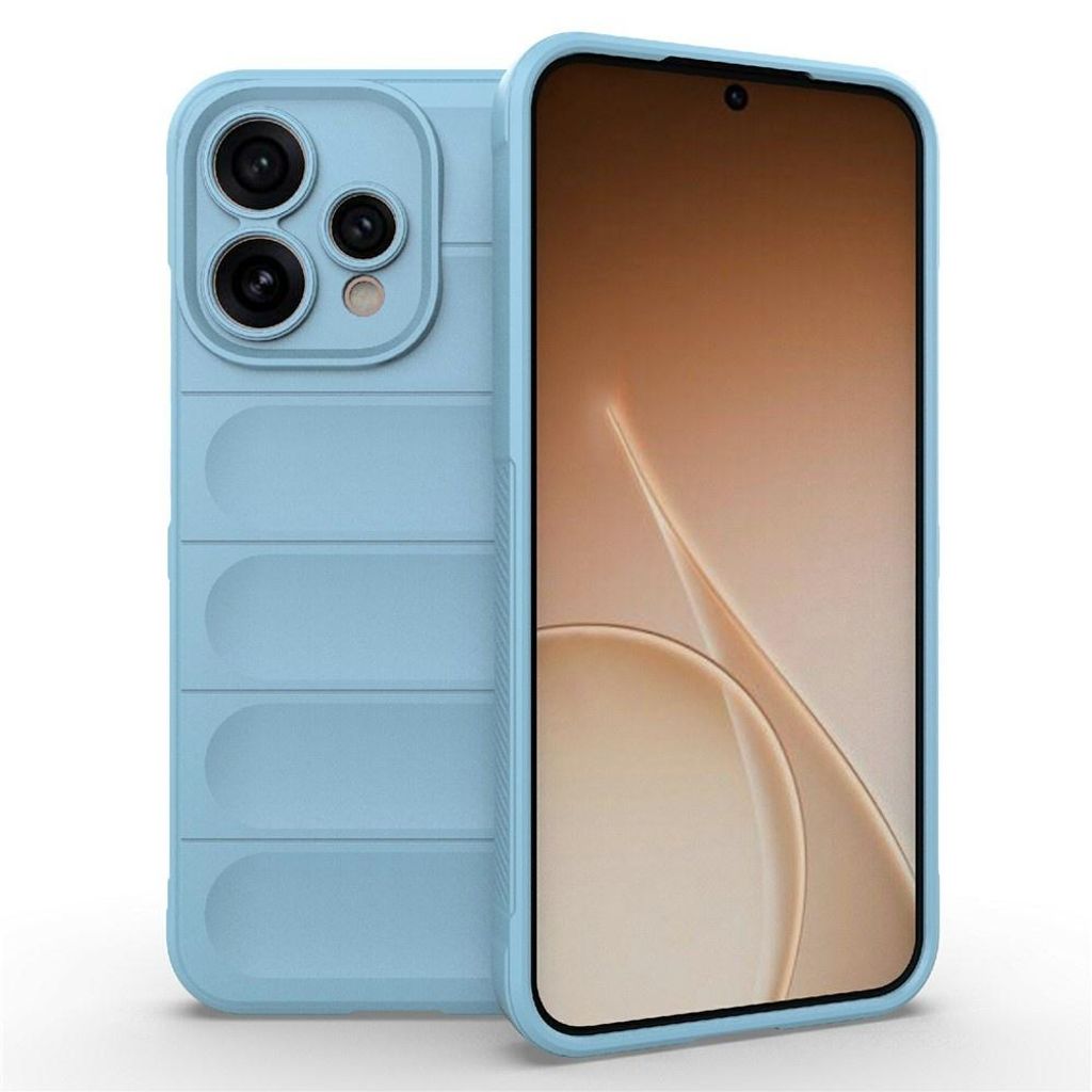 OPPO Reno15 Hülle - Coverup Hands-On Rugged Back Cover - Hellblau
