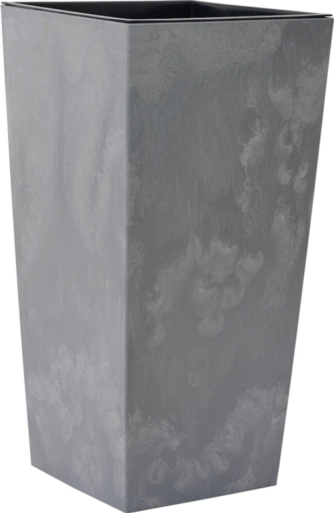 SIENA GARDEN Pflanzgefäße NIZZA STONE grau Betonoptik, 35 x 35 x 68 cm