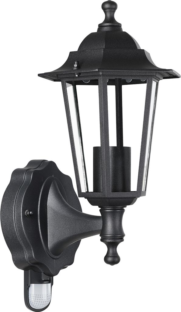 Lampadaire extérieur Krysante avec capteur de mouvement alu Image du produit 