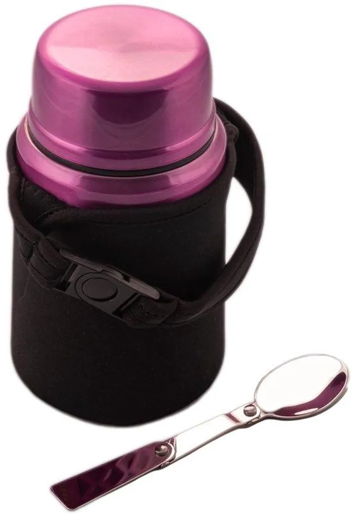Boîte repas isotherme 620 ml en inox - Idéal pour déjeuner chaud partout