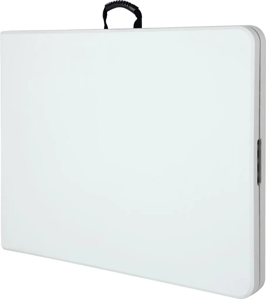 Table de réception pliante blanche portable avec sac de rangement 7ft - 3