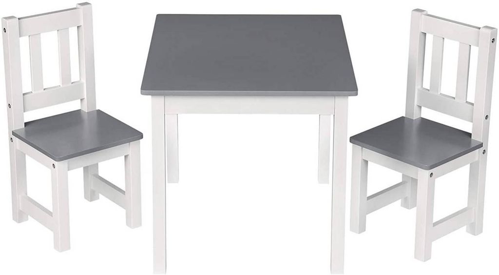 WOLTU Kindertisch mit 2 Stühlen, für Kinderzimmer Produktbild 