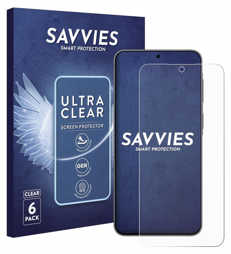 6x Für Samsung Galaxy A57 5G Schutzfolie Savvies Displayschutz Display Schutz Folie Klar Transparent