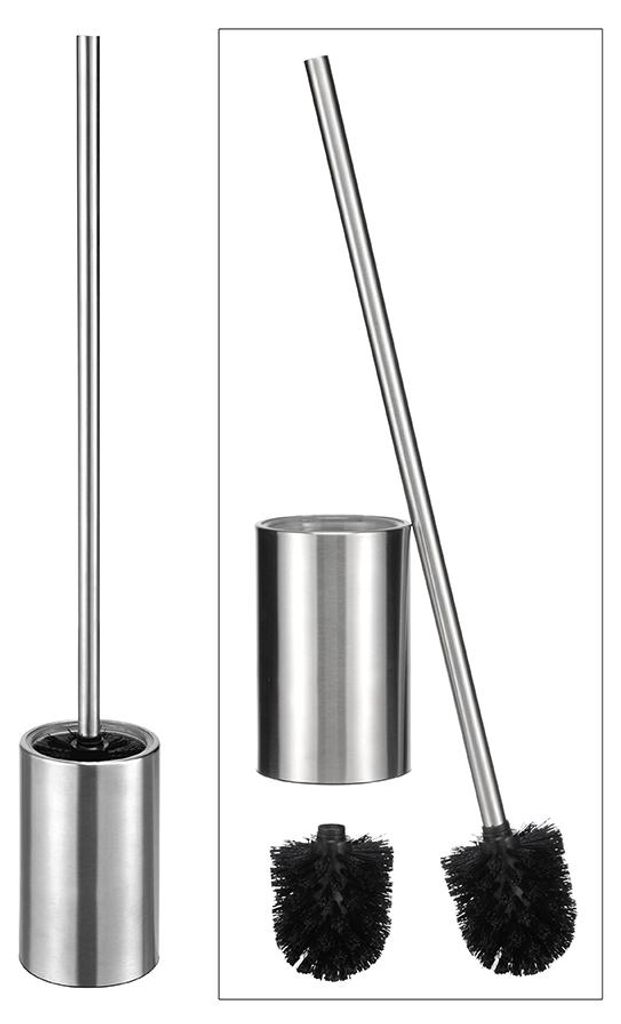 HI WC kefa s držiakom 10 cm z nehrdzavejúcej ocele Obrázok produktu 
