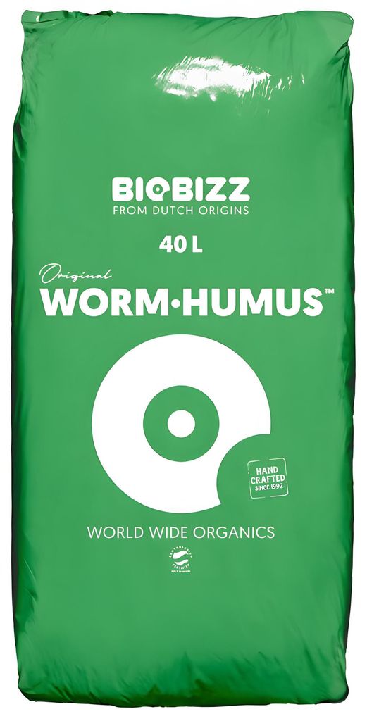 BioBizz humus zo žížal 40 litrov - zemina na kvetináče Obrázok produktu 