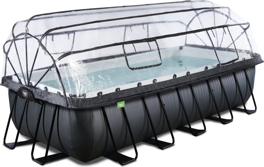 EXIT Black Leather Basen Stelażowy 540x250x122cm, Basen Zdjęcie produktu 