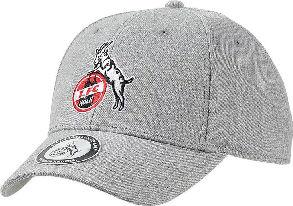 1. FC Köln Kids Cap "Basic Logo" grau Produktbild 