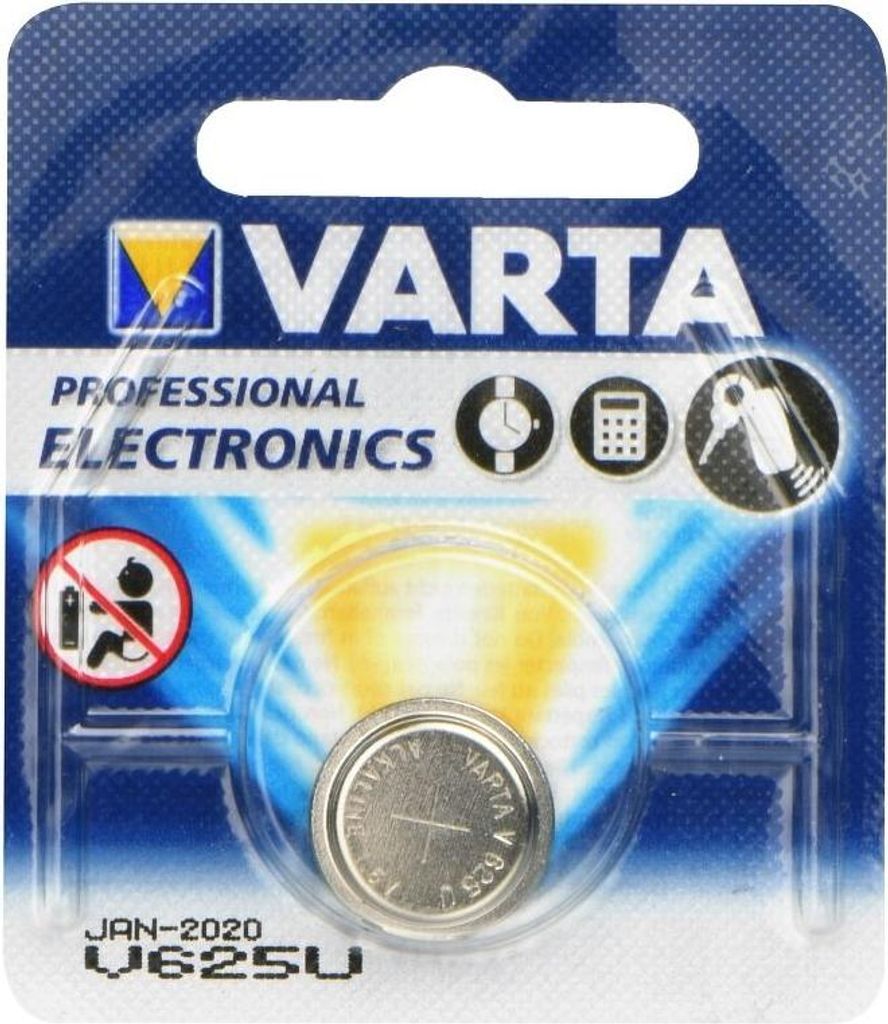 Varta 1x 1.5V V 625 U, Jednorazowa bateria, Alkaliczny, 1,5 Zdjęcie produktu 