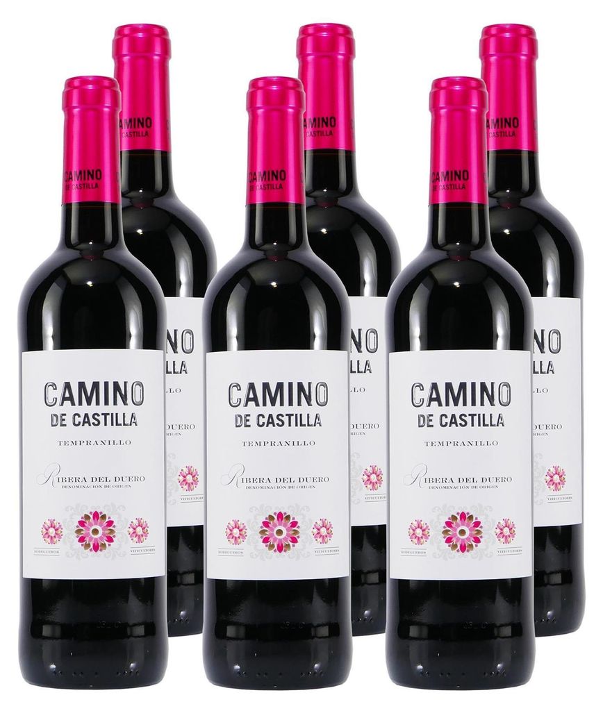 Camino de Castilla Tempranillo D.O. -trocken- (6 x 0,75L) Produktbild 