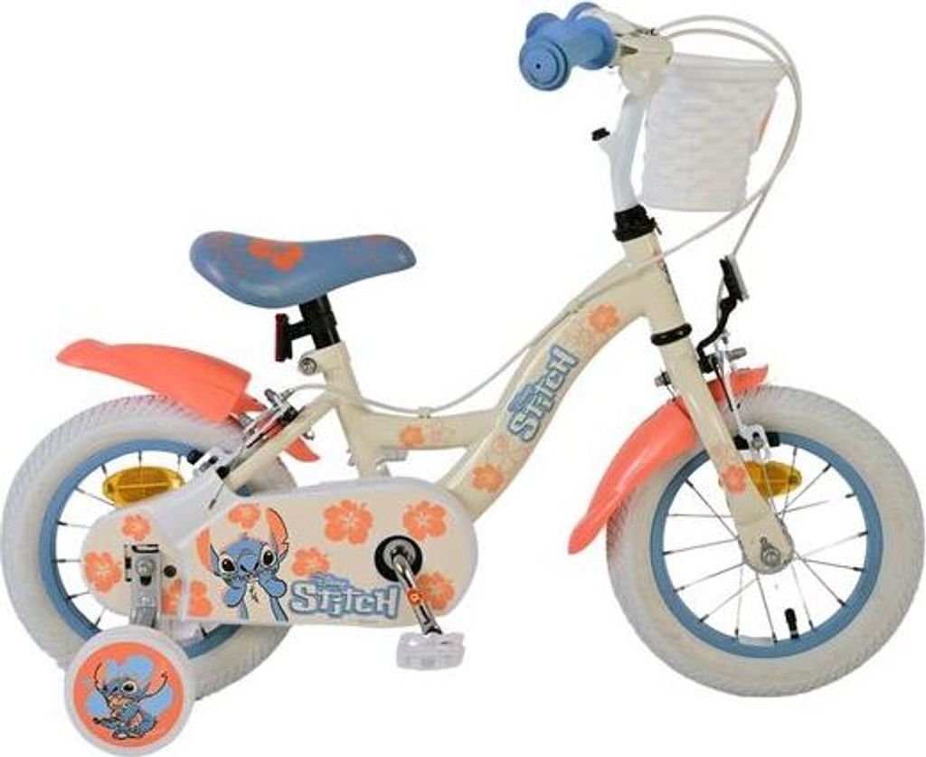 Disney Stitch Kinderfahrrad - Mädchen - 12 Zoll - Zwei Produktbild 
