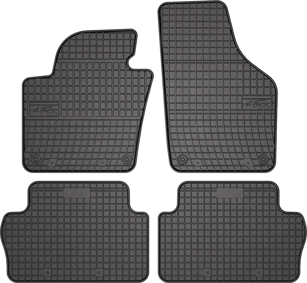 FROGUM Gummimatten Autofussmatten für SEAT Alhambra II Produktbild 