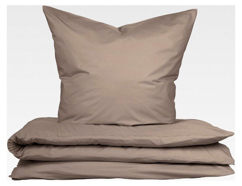 Bettwäscheset Soho - Renforcé - 2-teilig - 135 x 200 cm - Taupe