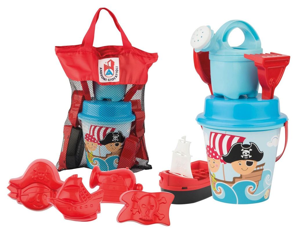 Androni Giocattoli 7204-00PI, Sandspielzeug-Set, 1 Jahr(e), Kunststoff, Mehrfarbig