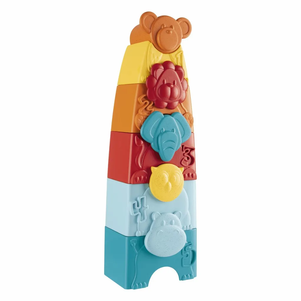 Puzzle 2en1 Chicco ECO+ : Jouet Éveil Éco-Responsable sans Risque Bébé