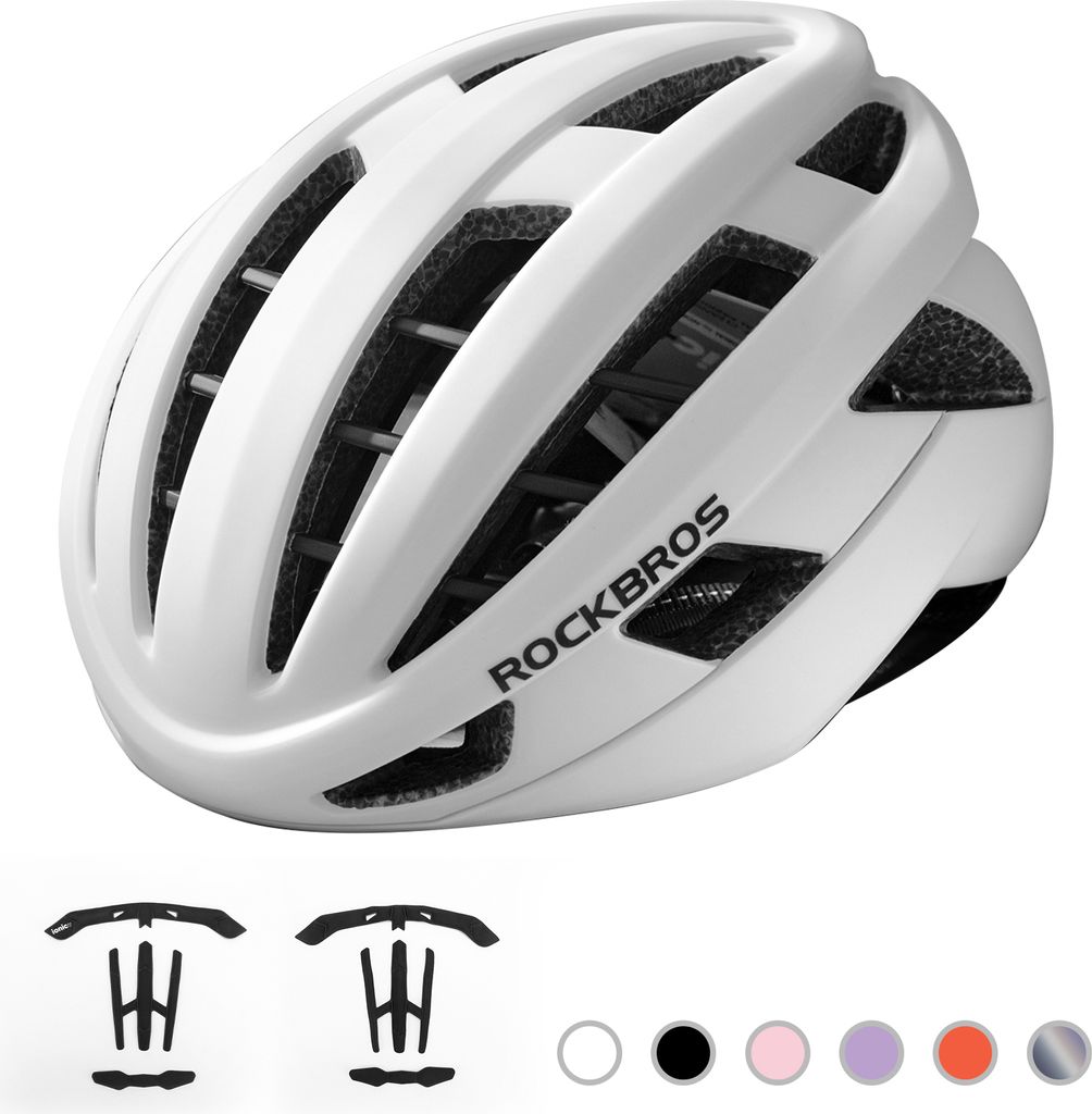 ROCKBROS Casco bici Casco bici integrato unisex M(54-58cm), Immagine del prodotto 