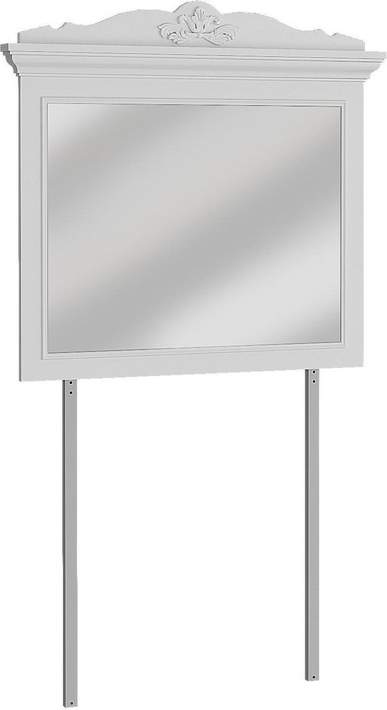 Wandspiegel aus Lora Serie in Weiß