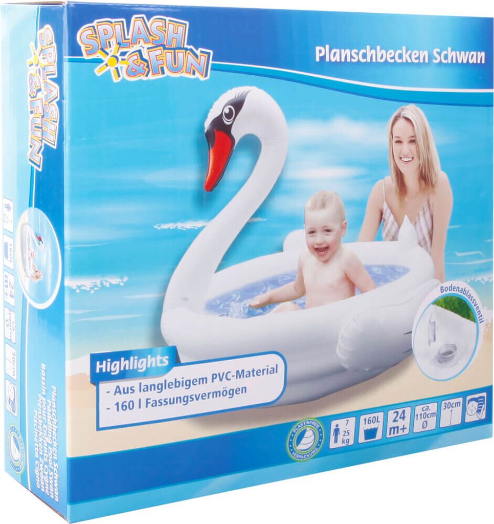 SF Planschbecken Schwan #95cm Produktbild 