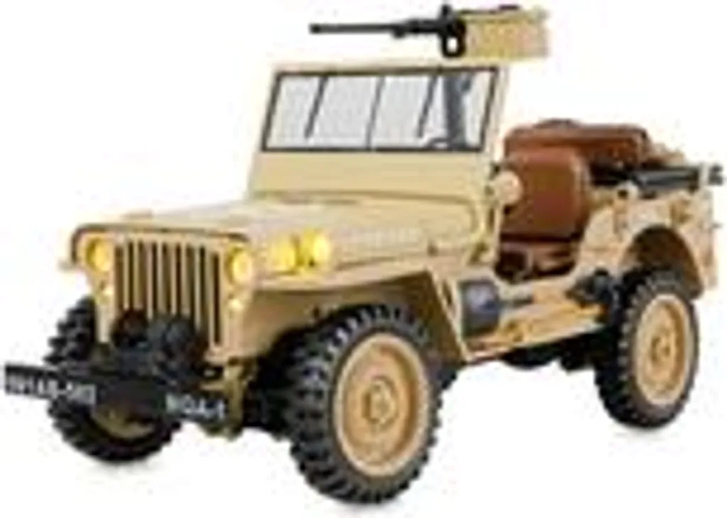 Jeep Willys MB Scale Crawler 1:14 AMEWI 22738 4WD RTR Sable pour Adultes