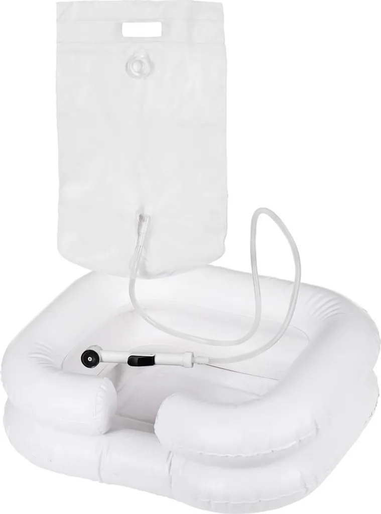 Cuvette de lavage de cheveux gonflable ADVANCE pour seniors et mobilité