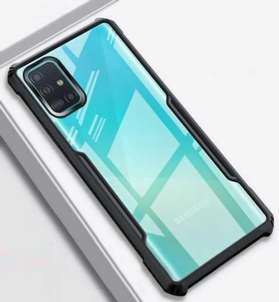 Coque de protection Galaxy A71 SPACECASE Beetle Noir - Style Blindé