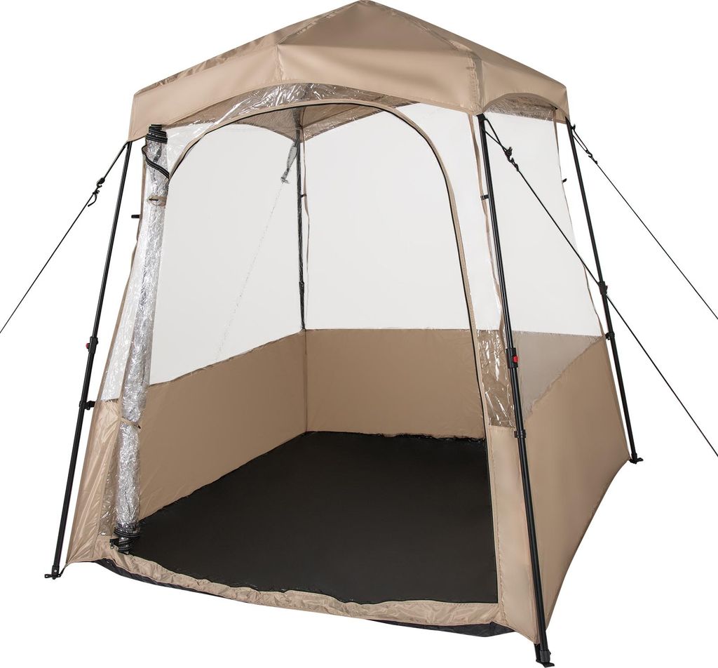 GOPLUS Pop up Zelt, Sportzelt mit wetterfestem Dach, Metallheringen, Windseilen & Tragetasche, Schutzzelt für Sportveranstaltungen, 181×182×191,...