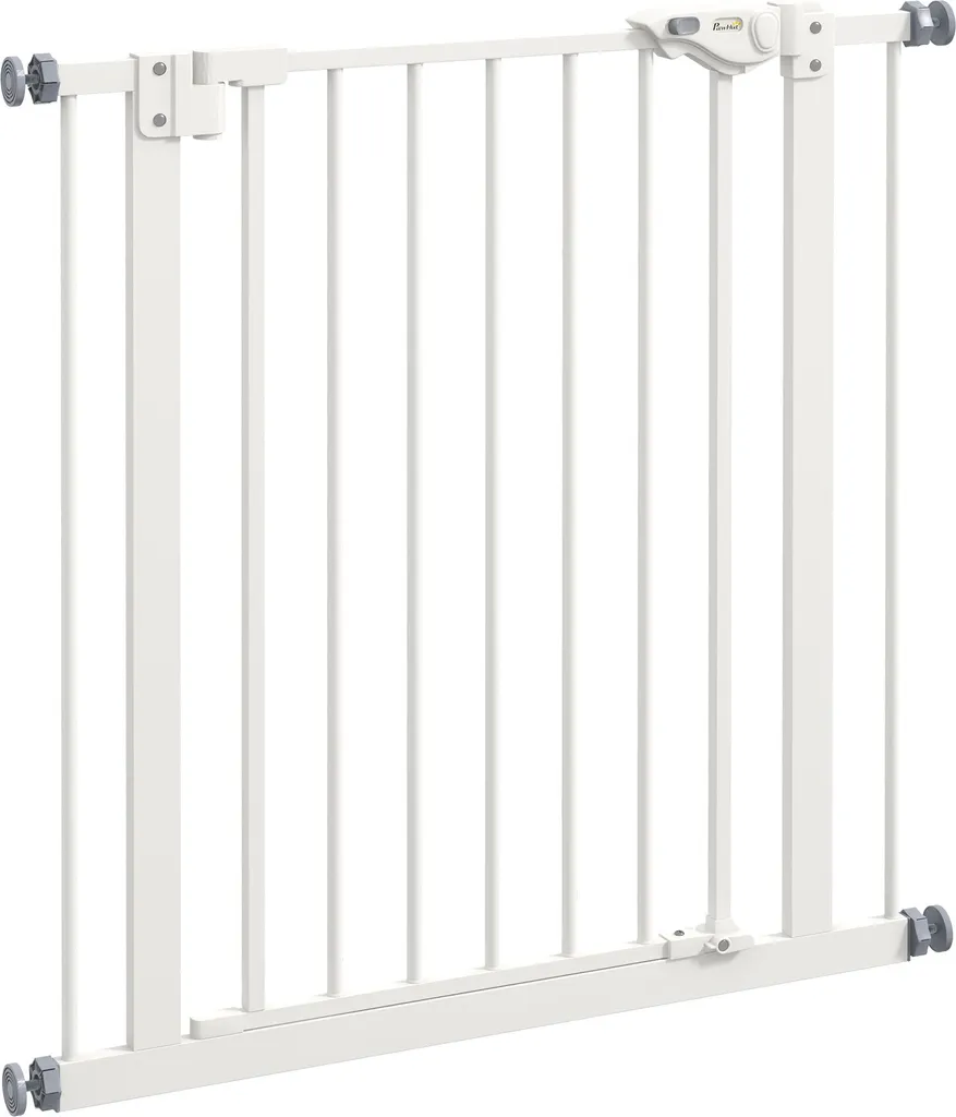 Barrière de porte pour chiens 74-80 cm pour protéger votre intérieur