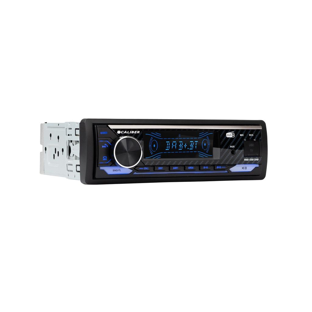Caliber Autoradio - Bluetooth AUX USB SD Carte ENTRÉE - Dab FM AM