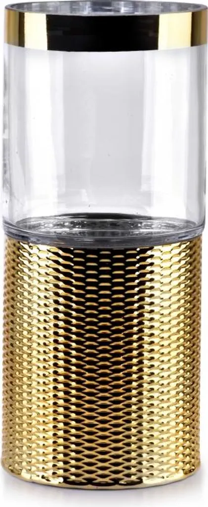 Bougeoir RITA GOLD 29cm - Chandelier doré élégant pour décoration de table