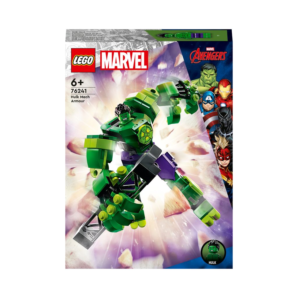 Stavebnica LEGO Marvel 76241 Hulk v robotickom brnení (138 Obrázok produktu 