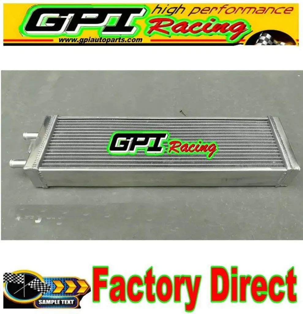 Intercooler en Aluminium Haute Performance - Refroidisseur de Turbo 65mm
