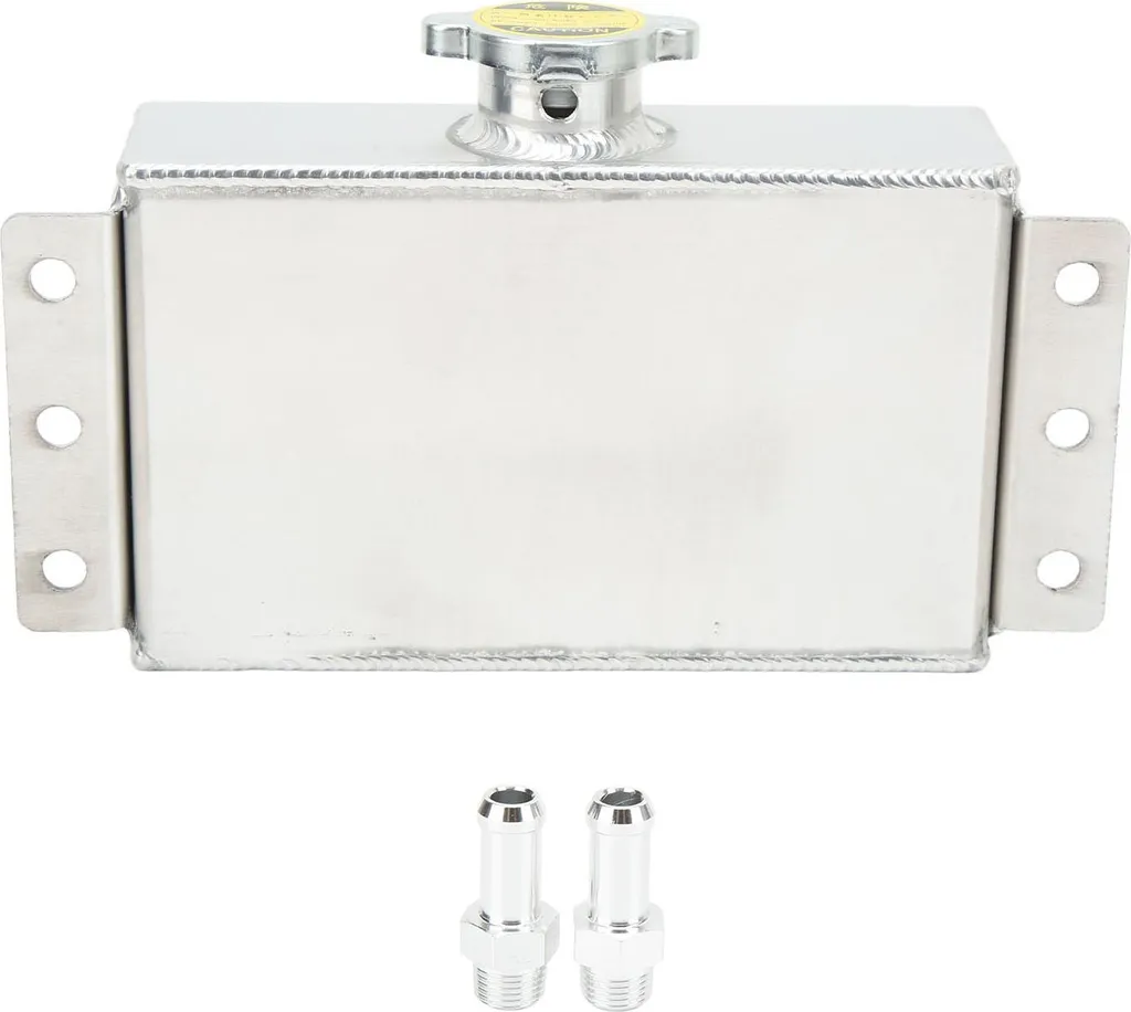 Réservoir de liquide de refroidissement 1L aluminium avec finition polie