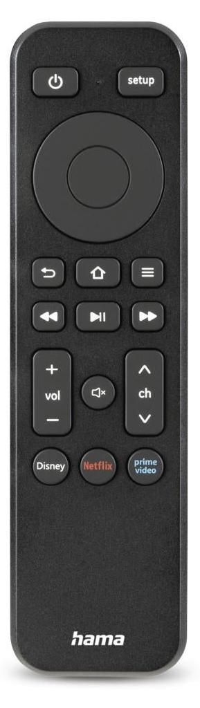 Hama 00221050, TV, IR Wireless, Drucktasten, Produktbild 